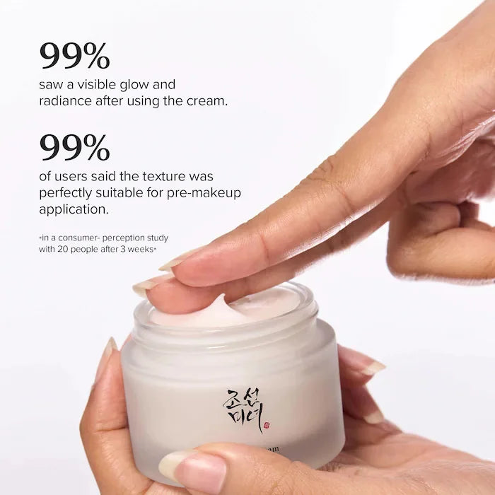 كريم العناية بالوجه من كوريا ديناستي كريم ترطيب عميق مناسب لبشرة الوجه الجافة والمتقدمة في السن كريم ترطيب وإصلاح البشرة