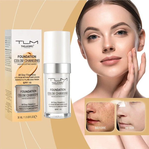 TLM Color Changing Foundation