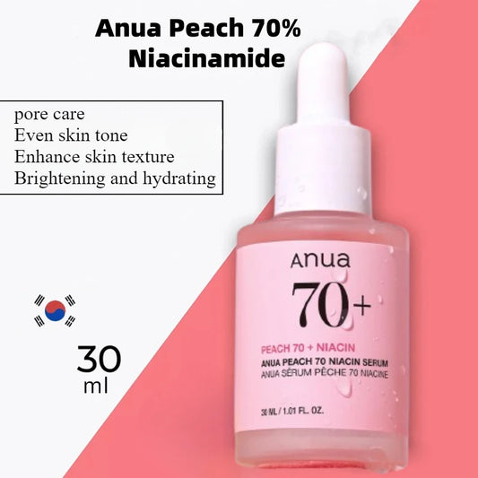 PEACH 70 +NIACINAMIDE FACIAL SERUM Glow booster Serum For Uneven & Dull Skin Tone Glow hydration Collagen Face Moisturizer