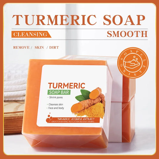 Turmeric Soap Bar – Deep Cleansing & Brightening Face and Body Soap