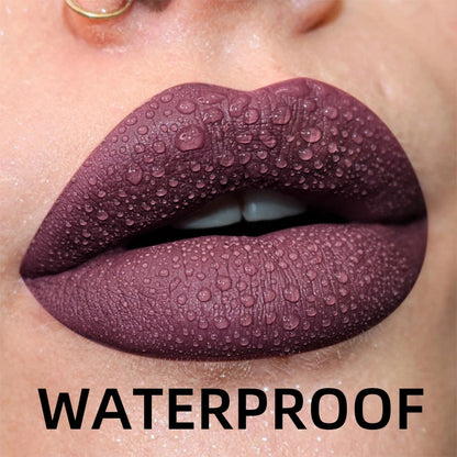 Matte Velvet Waterproof Liquid Lipstick – 19 Stunning Shades