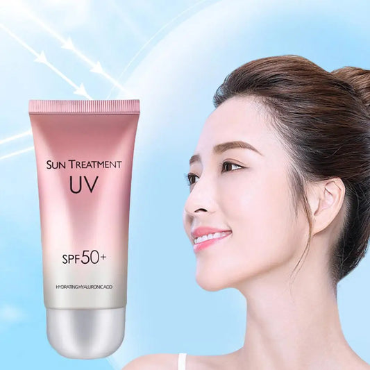 60g Sunscreen Cream Mild Non-irritating High Protection Oil Control Moisturize Calm Skin Anti-sunburn Skin Care SPF 50+