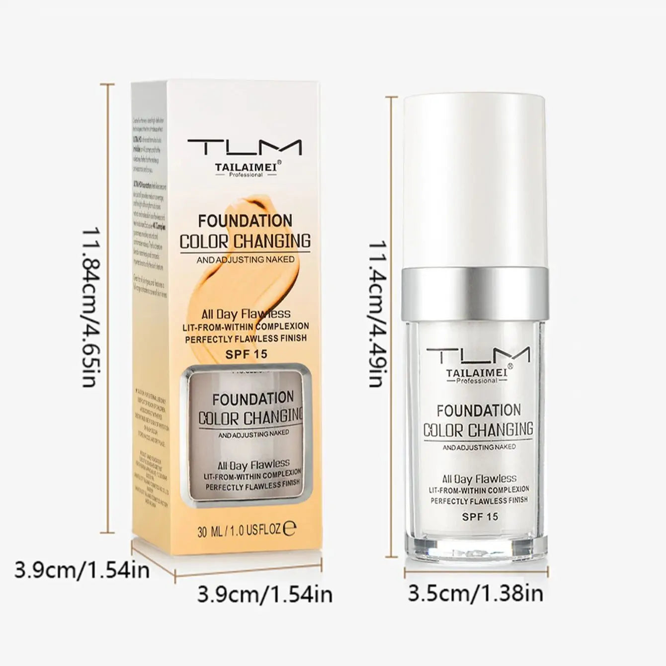 TLM Color Changing Foundation