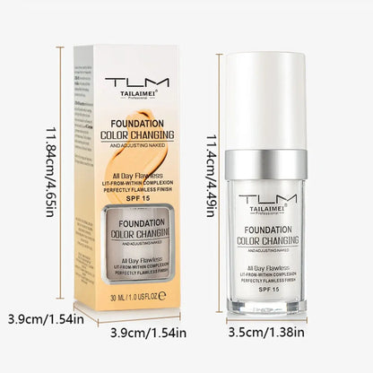 TLM Color Changing Foundation