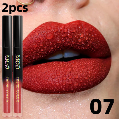 Matte Velvet Waterproof Liquid Lipstick – 19 Stunning Shades