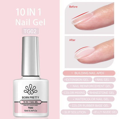 Born Pretty Jelly Nude Gel Polish (10ml)