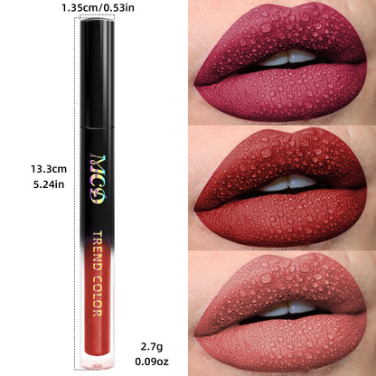 Matte Velvet Waterproof Liquid Lipstick – 19 Stunning Shades