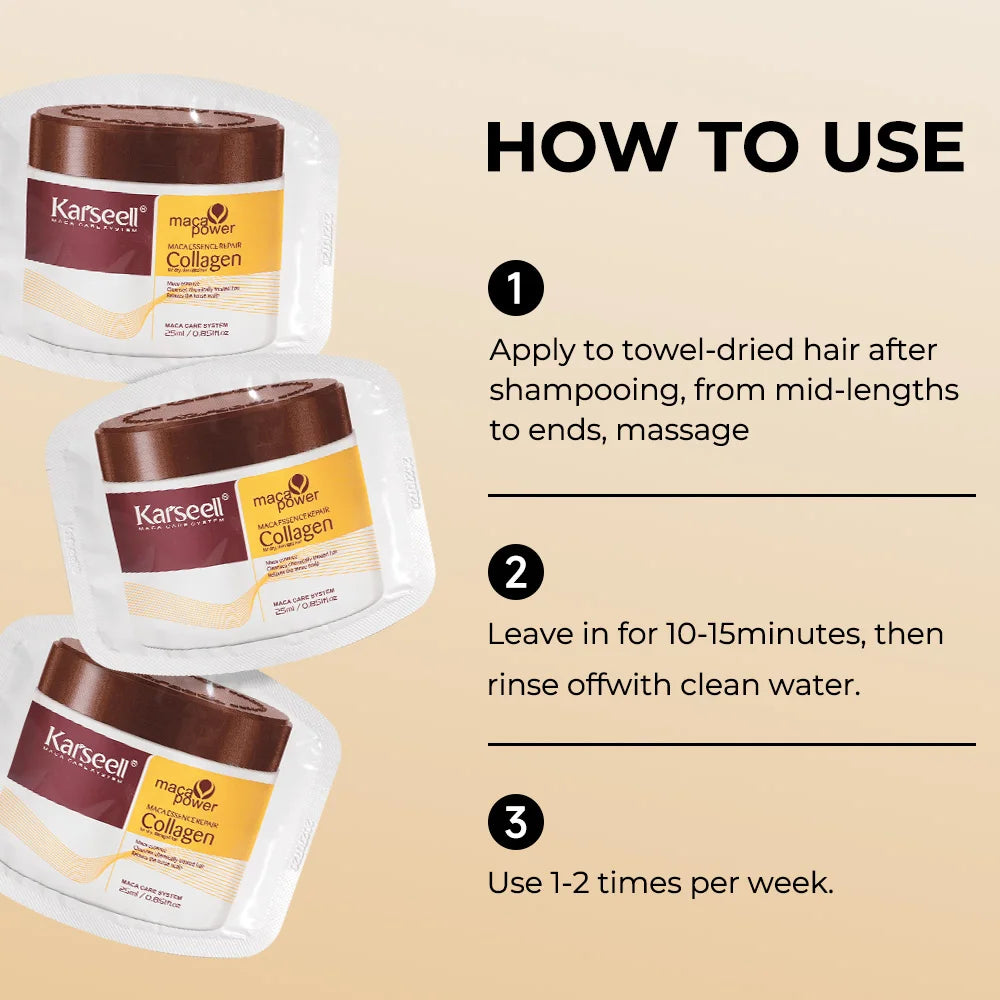 Karseell Collagen Hair Treatment (24 Packs)