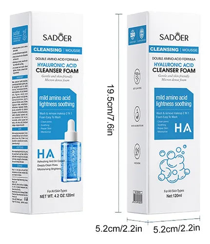 SADOER Hyaluronic Acid Cleanser