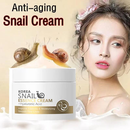 Korea Snail Essence Cream with Hyaluronic Acid